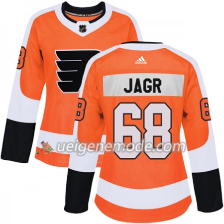 Dame Eishockey Philadelphia Flyers Trikot Jaromir Jagr 68 Adidas 2017-2018 Orange Authentic